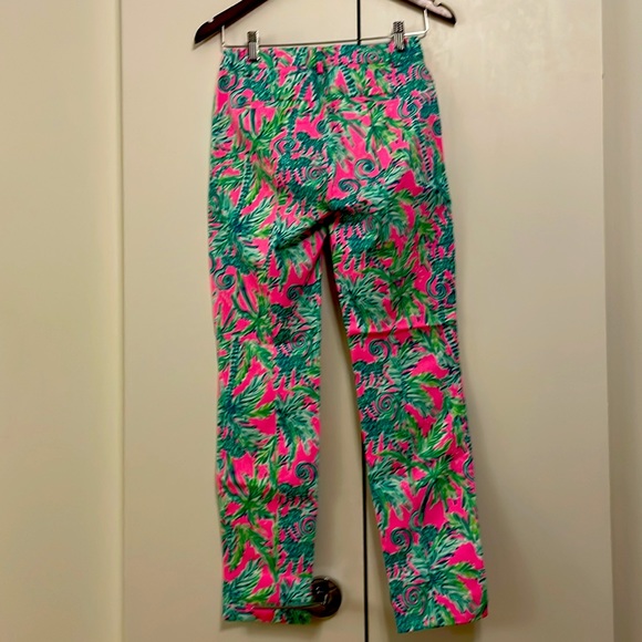 Lilly Pulitzer Kelly High Rise Skinny Ankle Pant NWT - Picture 2 of 3